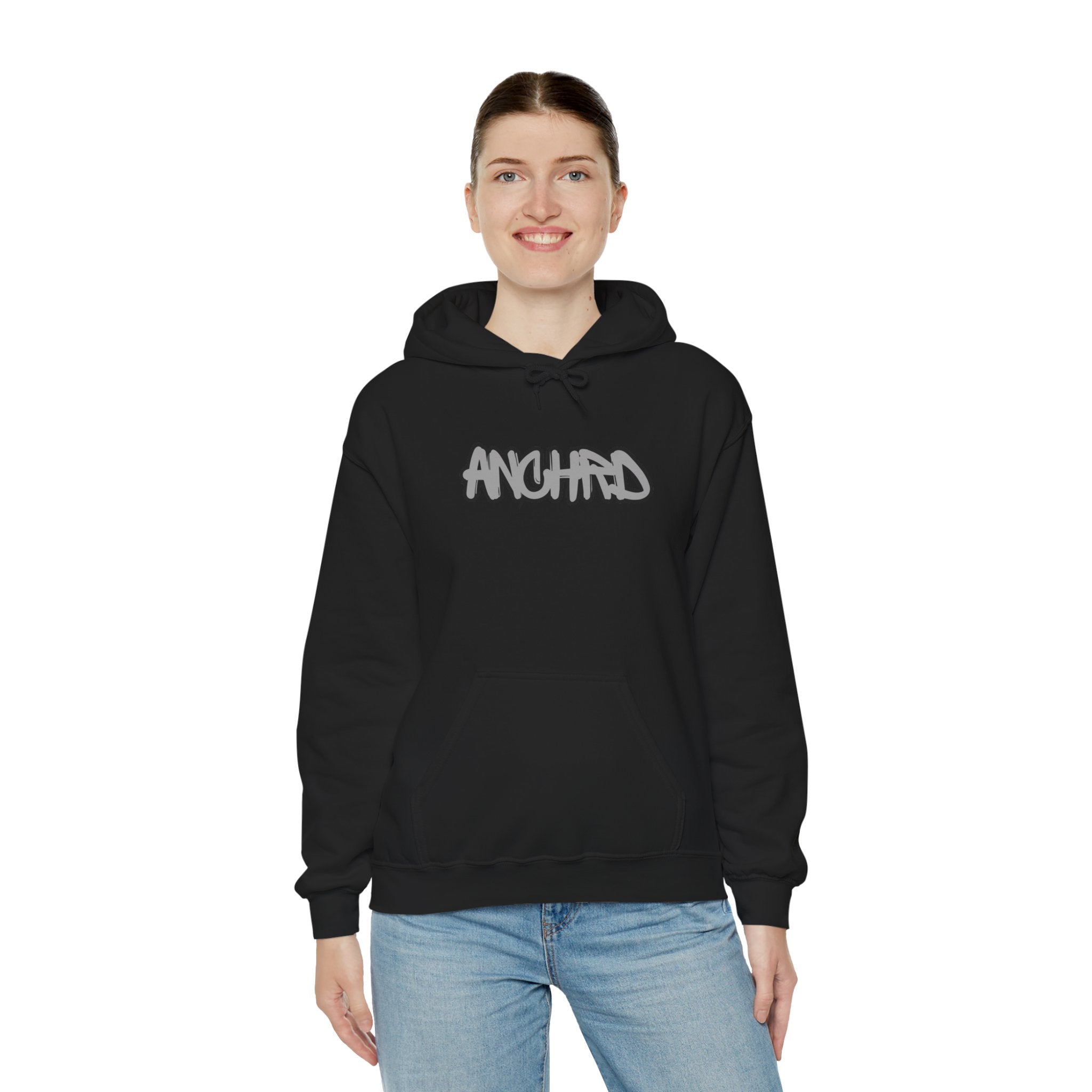 Anchor Hooded Sweatshirt — Hebrews 6:19 Faith Graphic Hoodie