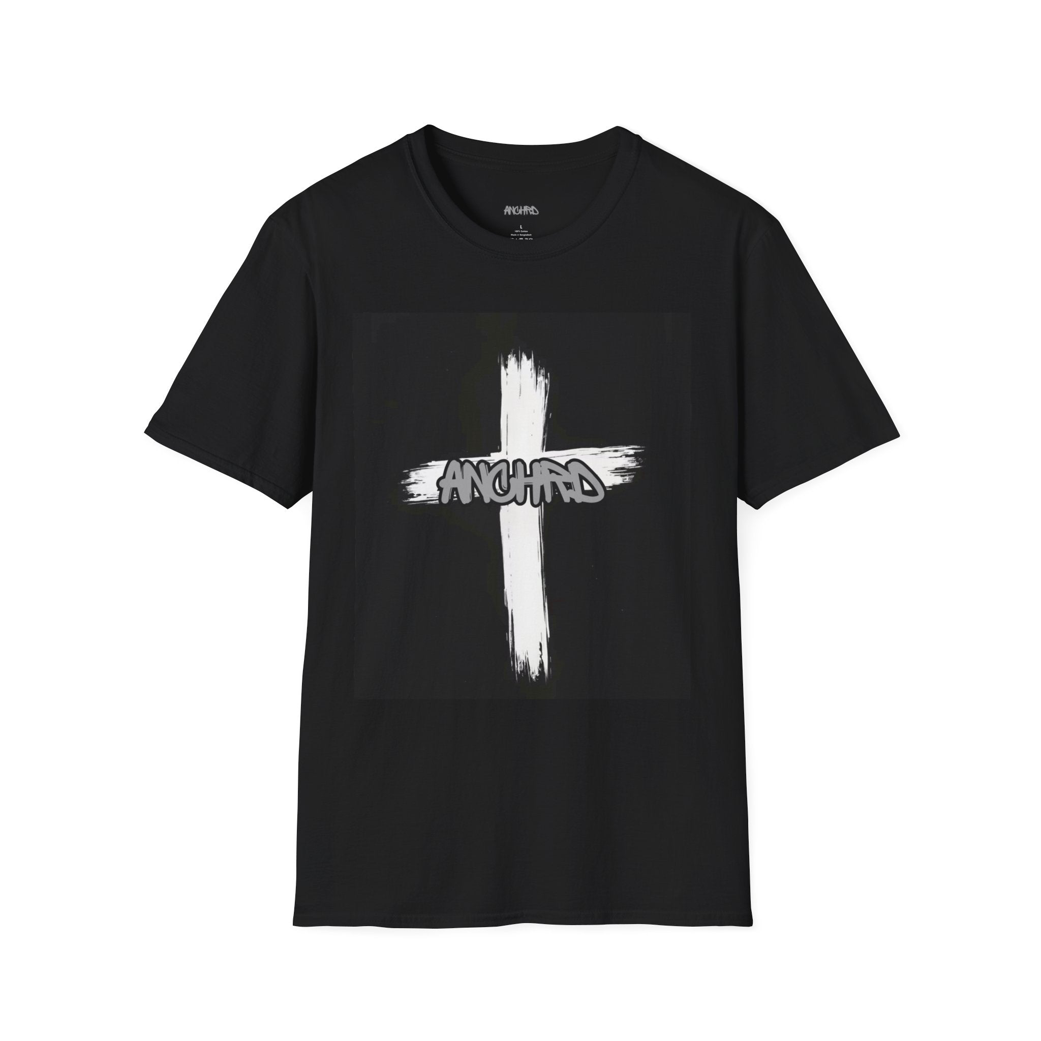 Anchor Cross T-Shirt — Hebrews 6:19 Faith Graphic Tee