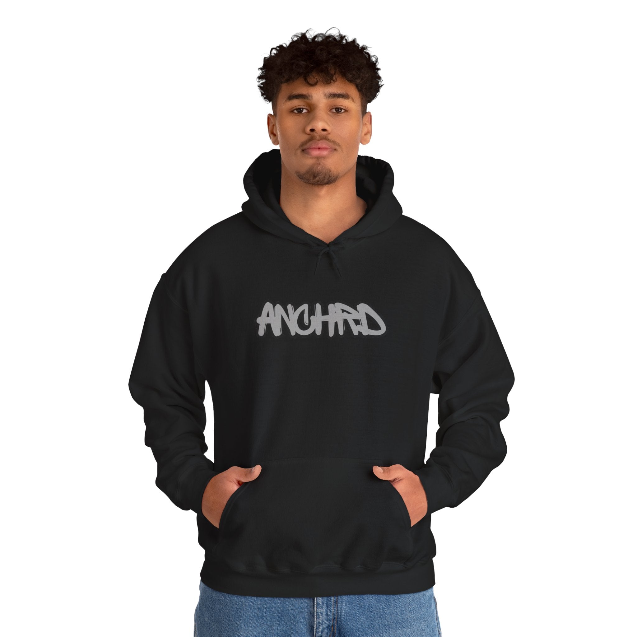 Anchor Hooded Sweatshirt — Hebrews 6:19 Faith Graphic Hoodie